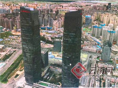 昆明万达双塔顶藏着“硬核科技” 高空“鹰眼”让违建无处藏身